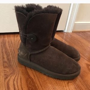 dark Brown ankke length uggs